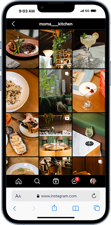 Redes Sociales phone preview